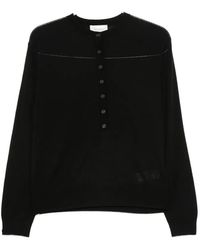 ViCOLO - Button-Up Crew-Neck Sweater - Lyst