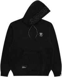 Aape By A Bathing Ape - Moonface-Patch Drawstring Hoodie - Lyst