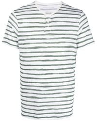 Majestic Filatures - Striped Round-neck T-shirt - Lyst