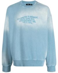 FIVE CM - Sun-Fade Crew-Neck Sweatshirt - Lyst