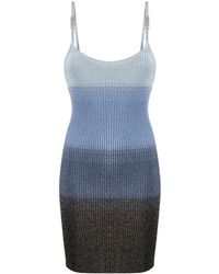 Gcds - Striped Degradé Minidress - Lyst