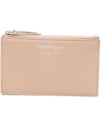 Emporio Armani - Leather Card Case - Lyst