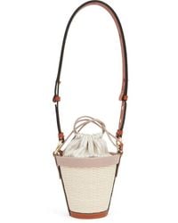 Maison Margiela - Fire Geweven Bucket-Tas - Lyst