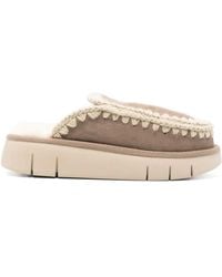 Mou - Pantoletten Aus Wildleder - Lyst