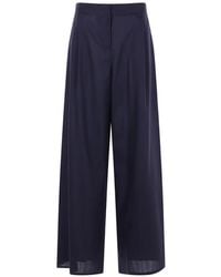 Dusan - Pleated Palazzo Pants - Lyst