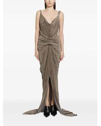 Rick Owens - Strutter Draped Maxi Dress - Lyst