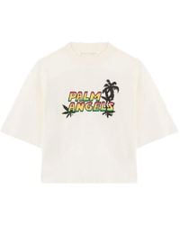 Palm Angels - Sunset Graphic Boxy T-Shirt - Lyst