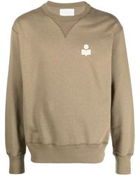 Isabel Marant - Mike Logo-Print Sweatshirt - Lyst