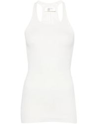 MATIERES FECALES - Ribbed Tank Top - Lyst