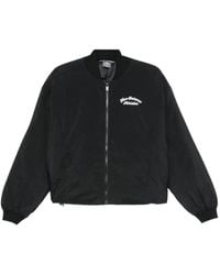 New Balance - Embroidered zip-up jacket - Lyst