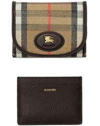 Burberry - Highlands Coin Pouch & Card Case - Lyst