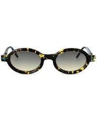 Kuboraum - Maske P6 Oval-Frame Sunglasses - Lyst