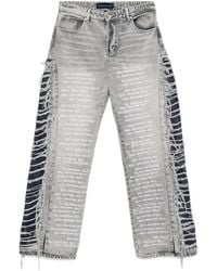 Who Decides War - Ultra Flared Scripture Jeans - Lyst