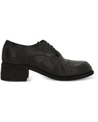 Guidi - Round-Toe Derby Shoes - Lyst