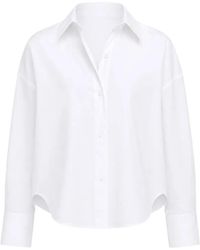 Külson - Kelly Curved-Hem Shirt - Lyst