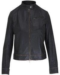Vince - Leren Jack - Lyst