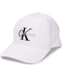 calvin klein canvas baseball hat