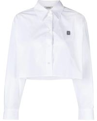 Sandro - Camicia Con Ricamo - Lyst