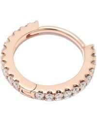 Maria Tash - ダイヤモンド フープピアス 18kローズゴールド - Lyst