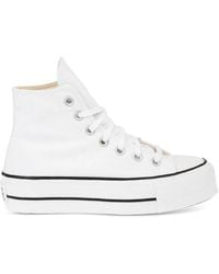Converse - Chuck Taylor All Star Lift Platform Canvas Sneakers - Lyst