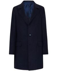 Kiton - Single-Breasted Cashmere Coat - Lyst