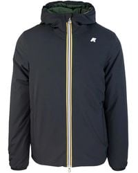 K-Way - Hooded Padded Jacket - Lyst