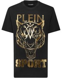 Philipp Plein - T-Shirt Round Neck Ss Tiger - Lyst