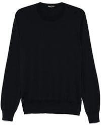 Tom Ford - Ribbed Cotton Knit Sweater - Lyst