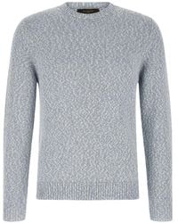 Zanone - Two-Tone Knitted Sweater - Lyst