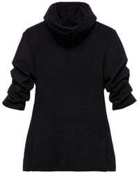 7 For All Mankind - Mini Ruched High-Neck Dress - Lyst