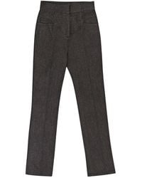 CALLIPYGIAN - Yoke Straight-Leg Trousers - Lyst