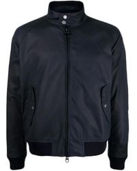 Baracuta - X Barbour Zip-Fastening Ribbed Jacket - Lyst
