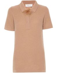 Blumarine - Virgin Wool Top - Lyst