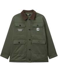 Mini Cream - Buttoned Pocket Jacket - Lyst