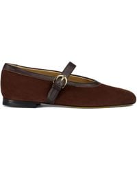 Doucal's - Suede Ballet Flat - Lyst