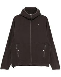Stone Island - Zip-Up Hooded Sweatshirt - Lyst