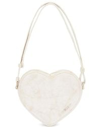 Ambush - Heart Leather Shoulder Bag - Lyst