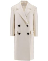 Givenchy - Double-Breasted Wool Coat - Lyst