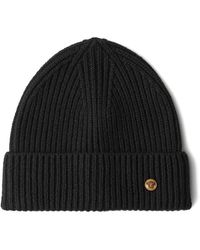 Versace - Ribbed Wool-Knit Beanie - Lyst