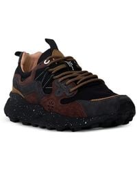 Flower Mountain - Panelled Speckled-Sole Sneakers - Lyst