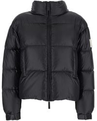 AFTER LABEL - Quilted Puffer Jacket - Lyst
