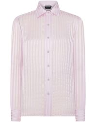 Tom Ford - Camicia a righe - Lyst