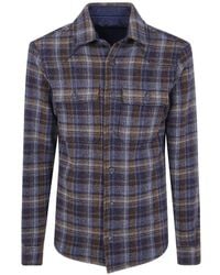 Tintoria Mattei 954 - Check-Pattern Wool Jacket - Lyst