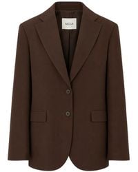 Jucca - Single-Breasted Tailored Blazer - Lyst