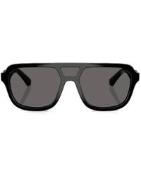 Burberry - Pilot-Frame Sunglasses - Lyst