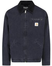 Carhartt - Og Detroit Corduroy-Collar Jacket - Lyst