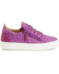 Giuseppe Zanotti - 3D Detailing Low-Top Trainers - Lyst
