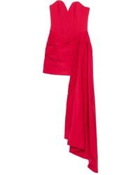 Rebecca Vallance - Zarya Bustier Mini Dress - Lyst