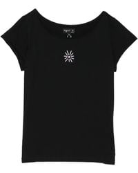 agnès b. - Star-Print T-Shirt - Lyst