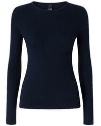 Pinko - Ribbed Sweater With Lace - Lyst